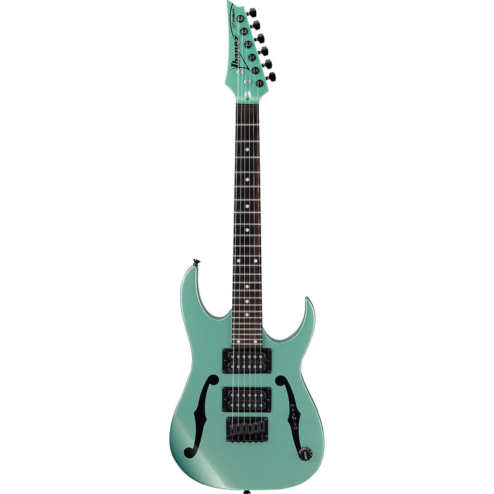 Paul Gilbert PGMM21 Solidbody Electric Guitar, Right, Metallic Light Green