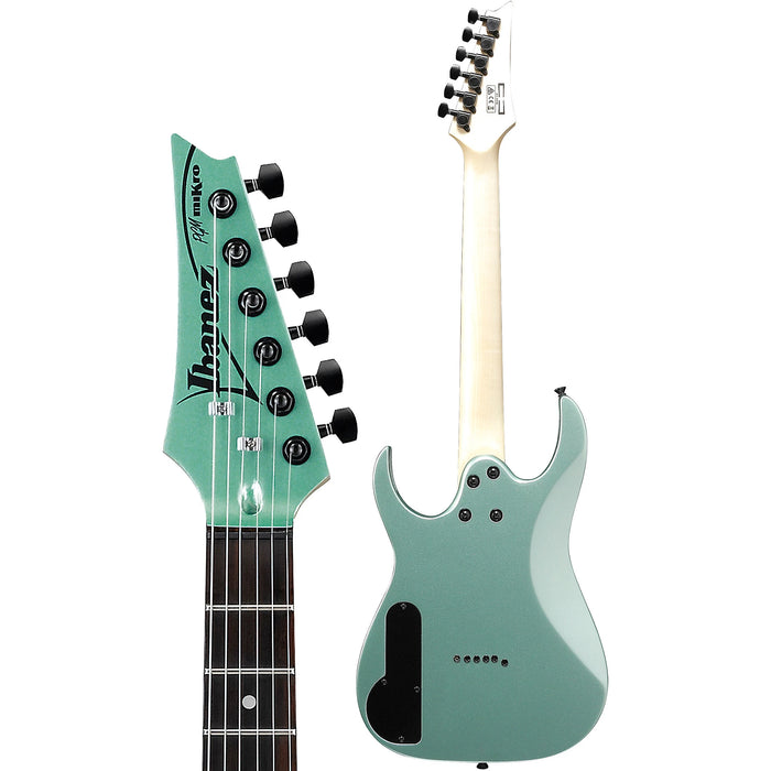 Paul Gilbert PGMM21 Solidbody Electric Guitar, Right, Metallic Light Green