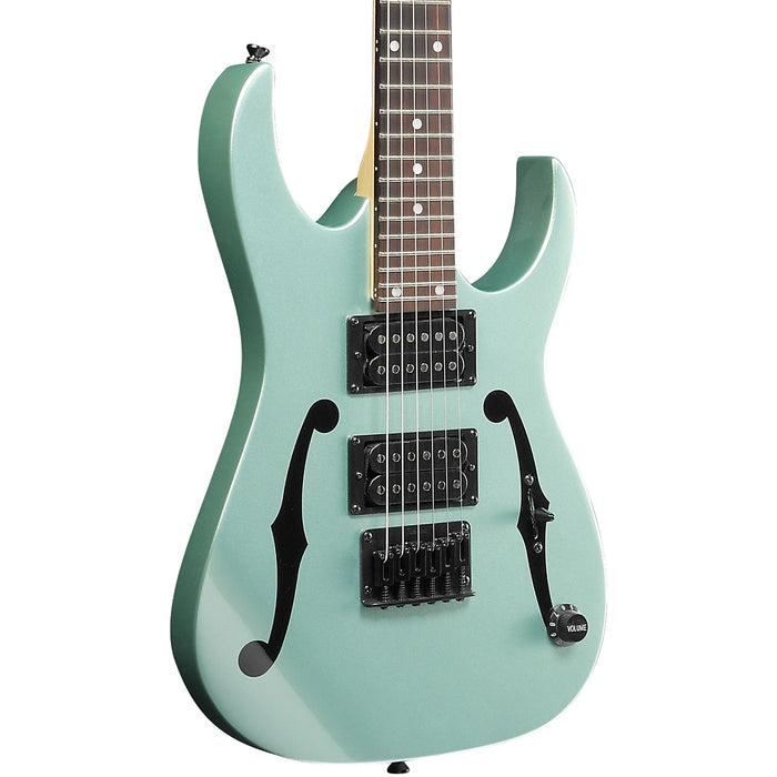 Paul Gilbert PGMM21 Solidbody Electric Guitar, Right, Metallic Light Green