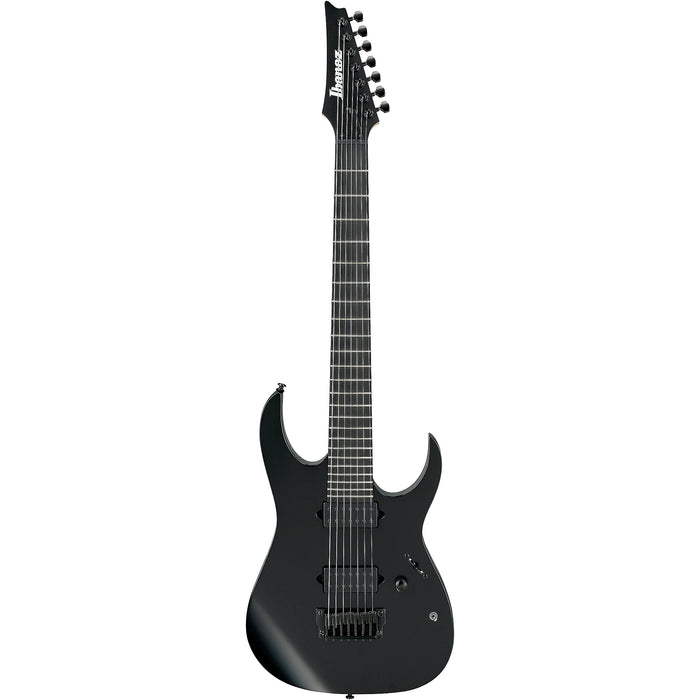 RG Standard RGIXL7 7-String Solidbody Electric Guitar, Right, Black Flat