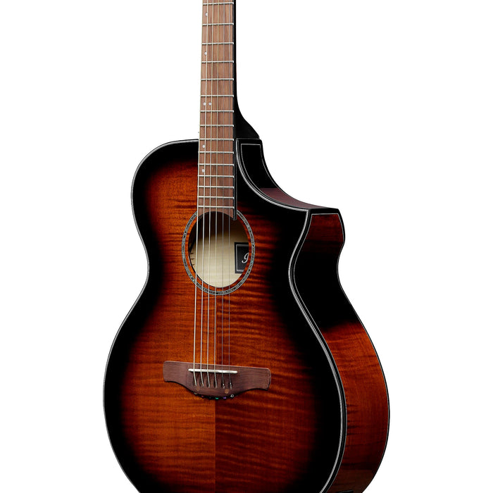 AEWC400 6-String Acoustic Guitar with On-Board Tuner, Right-Handed