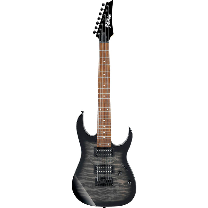 RG Gio GRG7221QA Series 7-String Solidbody Electric Guitar, Right-Handed