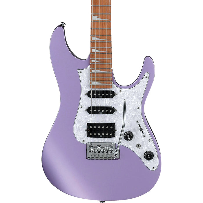 Mario Camarena MAR10 Solidbody Electric Guitar, Right, Lavender Metallic Matte