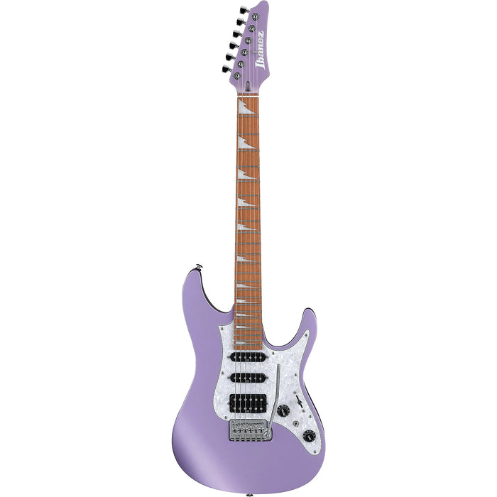 Mario Camarena MAR10 Solidbody Electric Guitar, Right, Lavender Metallic Matte