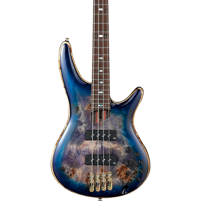 Premium SR2600 4-String Solidbody Bass Guitar, Right-Handed, Cerulean Blue Burst