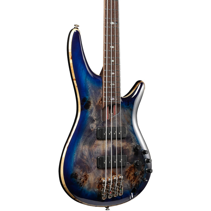 Premium SR2600 4-String Solidbody Bass Guitar, Right-Handed, Cerulean Blue Burst