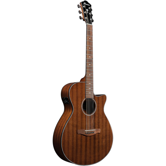 AEG62 6-String Acoustic Electric Guitar, Right, Natural Mahogany High Gloss