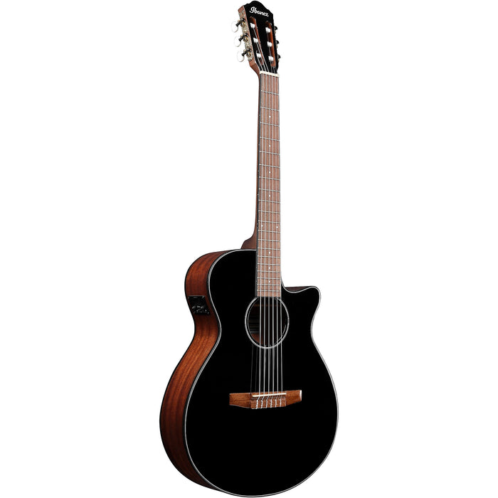 AEG50N 6-String Acoustic Guitar, Right-Handed, Black High Gloss Top