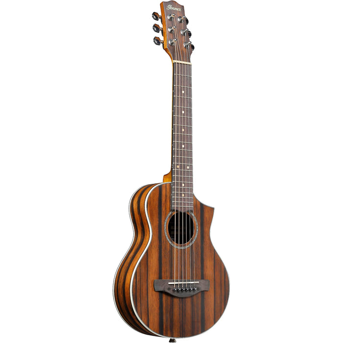 EWP13 6-String Acoustic Piccolo Guitar, Right-Handed, Dark Brown Open Pore