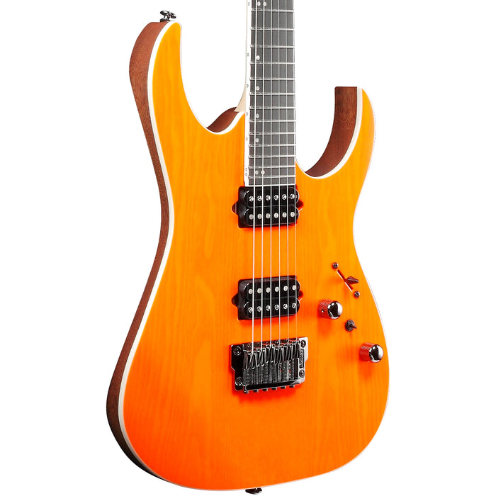 RGR5221 6-String Electric Guitar, Right-Handed, Transparent Fluorescent Orange