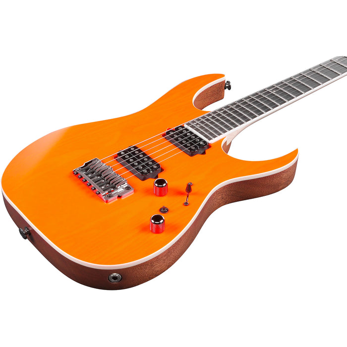 RGR5221 6-String Electric Guitar, Right-Handed, Transparent Fluorescent Orange