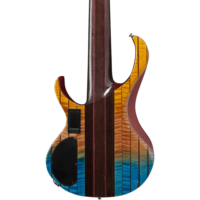 Premium BTB1936 6-String Solidbody Bass Guitar, Right, Sunset Fade Low Gloss