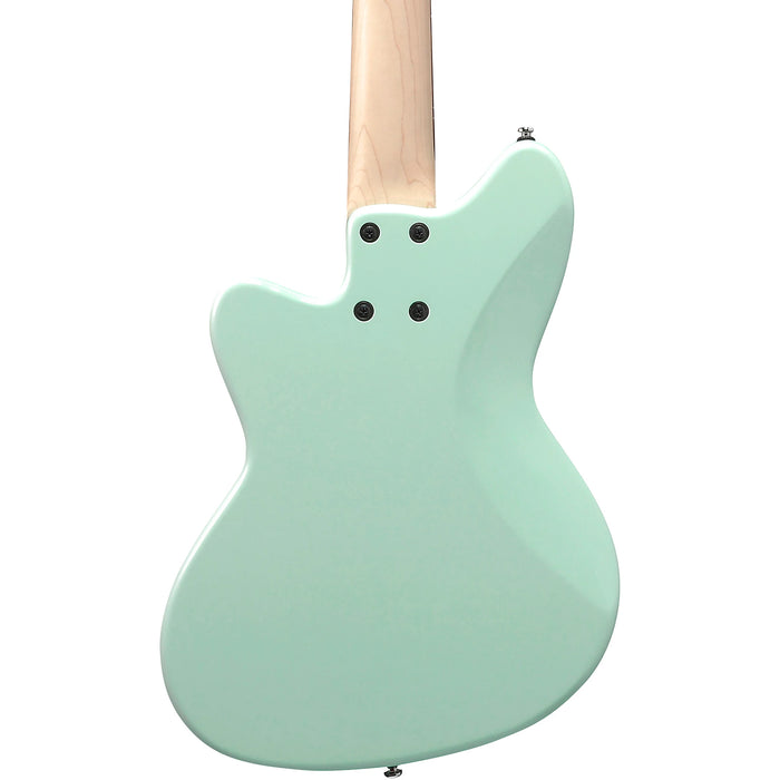 Talman Bass TMB35 5-String Solidbody Electric Bass Guitar, Right, Mint Green