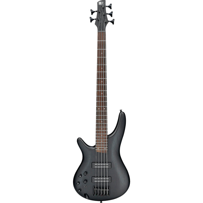 SR Standard SR305EB 5-String Solidbody Bass Guitar, Weathered Black