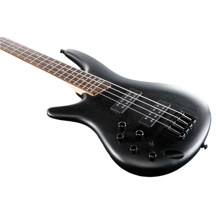 SR Standard SR300EB 4-String Solidbody Electric Bass Guitar, Weathered Black