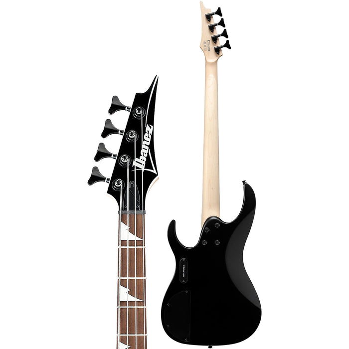 RGB300 4-String Solidbody Electric Bass Guitar, Right-Handed, Black Flat