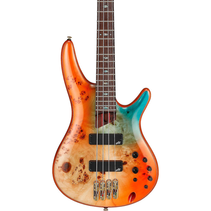 Premium SR1600D 4-String Solidbody Bass Guitar, Right-Handed, Autumn Sunset Sky