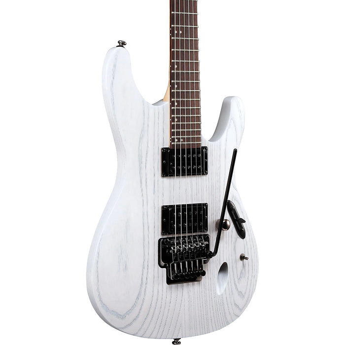 Paul Waggoner PWM20 6-String Solidbody Electric Guitar, Right, White Stain