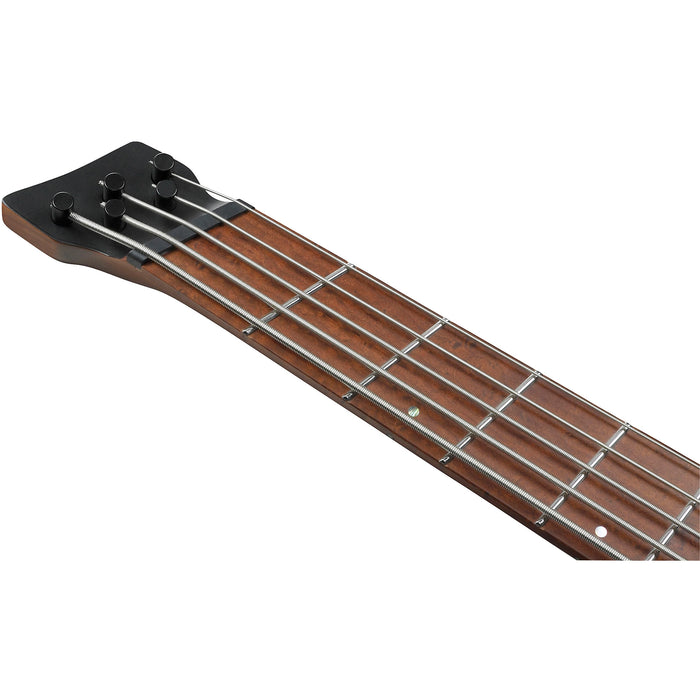 EHB1005SMS 5-String Multiscale Solidbody Bass Guitar, Right, Metallic Gray Matte