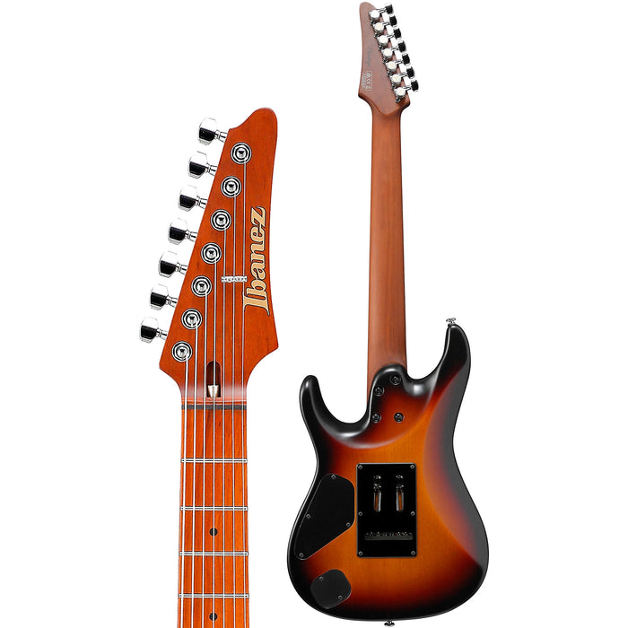 Prestige AZ24027 7-String Solidbody Electric Guitar, Right, Tri-Fade Burst Flat