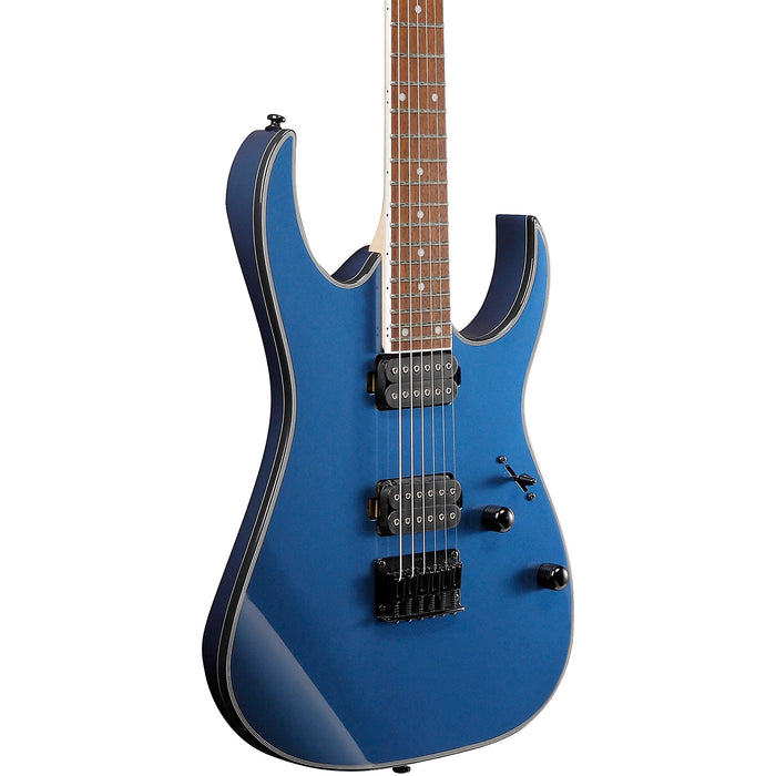 RG Standard RG421EX 6-String Solidbody Electric Guitar, Prussian Blue Metallic