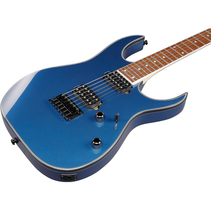 RG Standard RG421EX 6-String Solidbody Electric Guitar, Prussian Blue Metallic