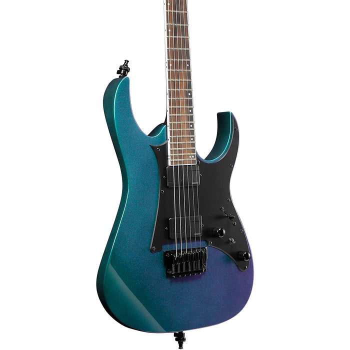 RG Axion Label RG631ALF Solidbody Electric Guitar, Right, Blue Chameleon