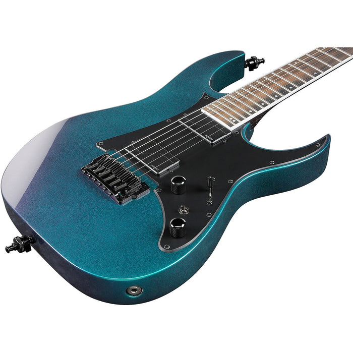 RG Axion Label RG631ALF Solidbody Electric Guitar, Right, Blue Chameleon