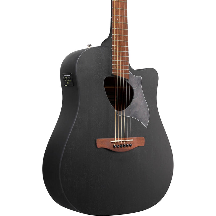 Altstar ALT20 6-String Acoustic Guitar, Right-Handed, Weathered Black Open Pore