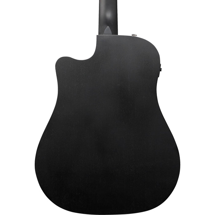 Altstar ALT20 6-String Acoustic Guitar, Right-Handed, Weathered Black Open Pore