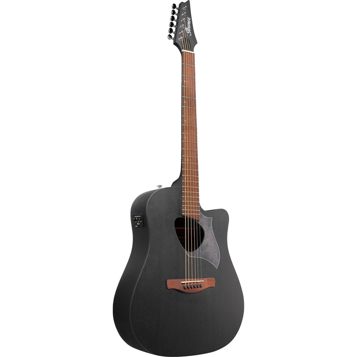 Altstar ALT20 6-String Acoustic Guitar, Right-Handed, Weathered Black Open Pore