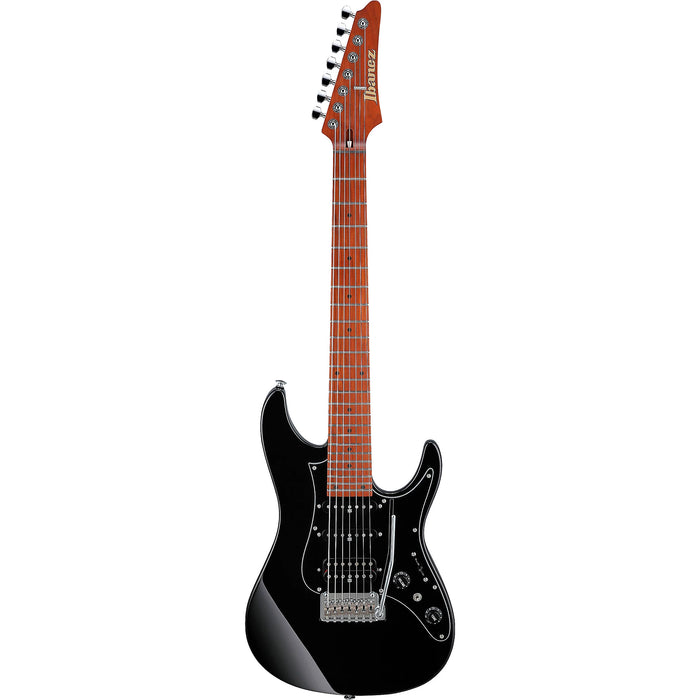 AZ Prestige AZ24047 7-String Solidbody Electric Guitar, Right-Handed, Black