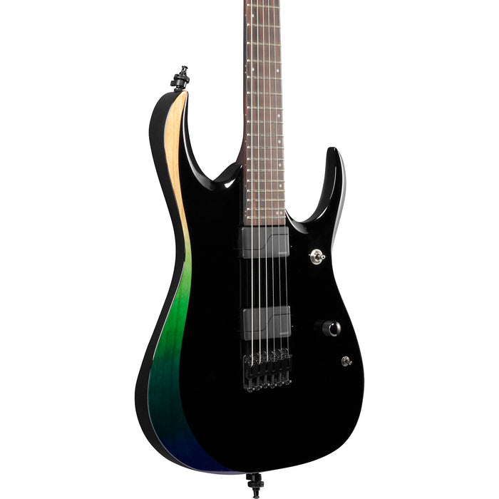 RGD61ALA 6-String Solidbody Electric Guitar, Right, Midnight Tropical Rainforest