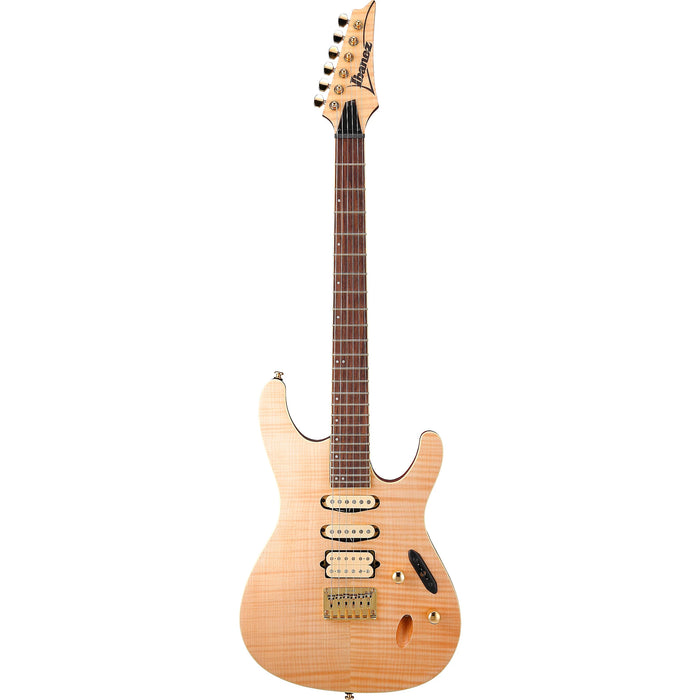 S Standard SEW761FM Solidbody Electric Guitar, Right-Handed, Natural Flat