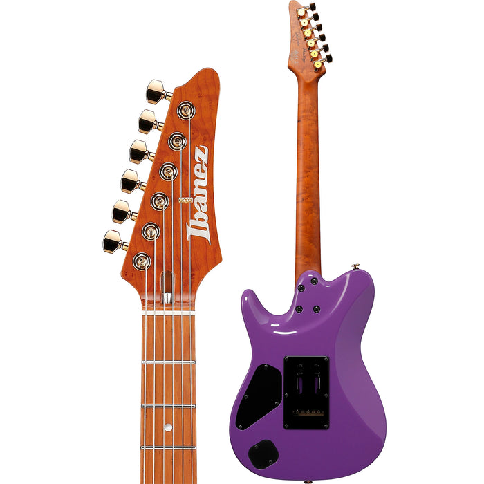 Lari Basilio Signature LB1 6-String Solidbody Electric Guitar, Right, Violet