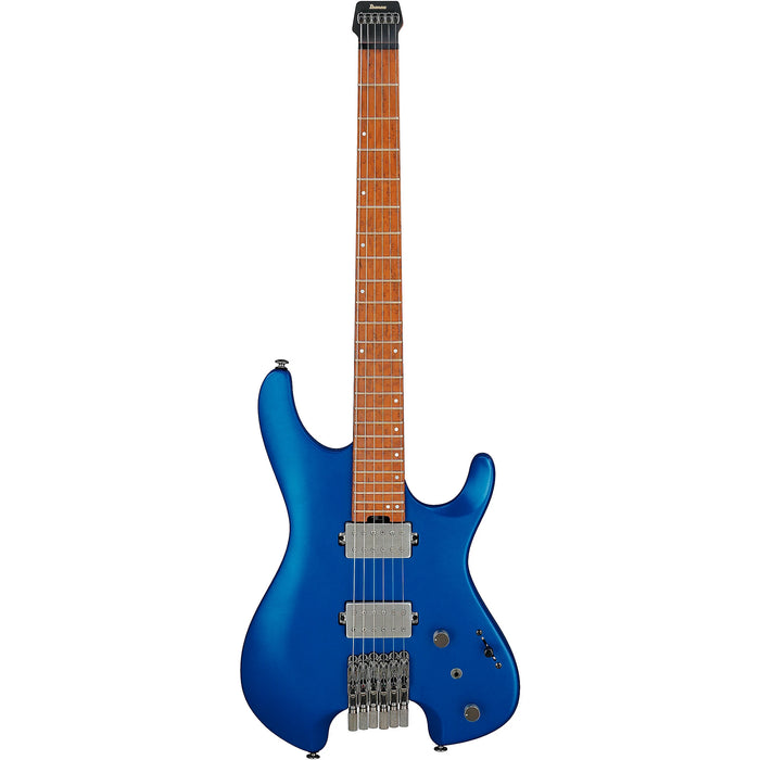 Q Standard Q52 6-String Solidbody Electric Guitar, Right, Laser Blue Matte