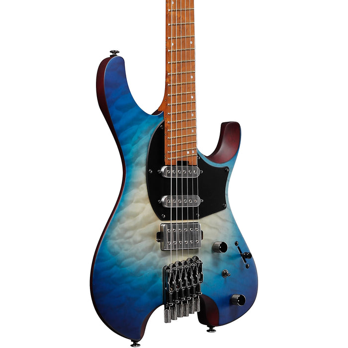 QX54QM 6-String Solidbody Electric Guitar, Right, Blue Sphere Burst Matte