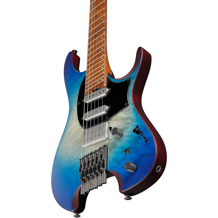 QX54QM 6-String Solidbody Electric Guitar, Right, Blue Sphere Burst Matte