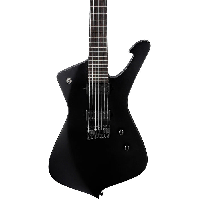 Iceman ICTB721 7-String Solidbody Electric Guitar, Right-Handed - Black Flat