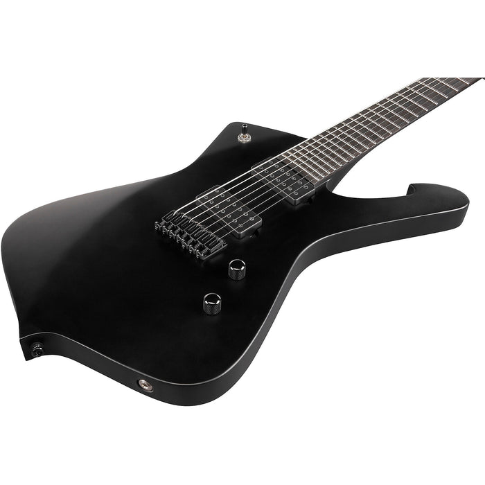 Iceman ICTB721 7-String Solidbody Electric Guitar, Right-Handed - Black Flat