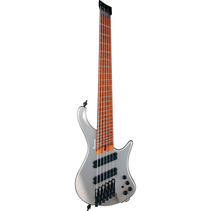 EHB1006MS 6-String Multiscale Solidbody Bass Guitar, Right, Metallic Gray Matte