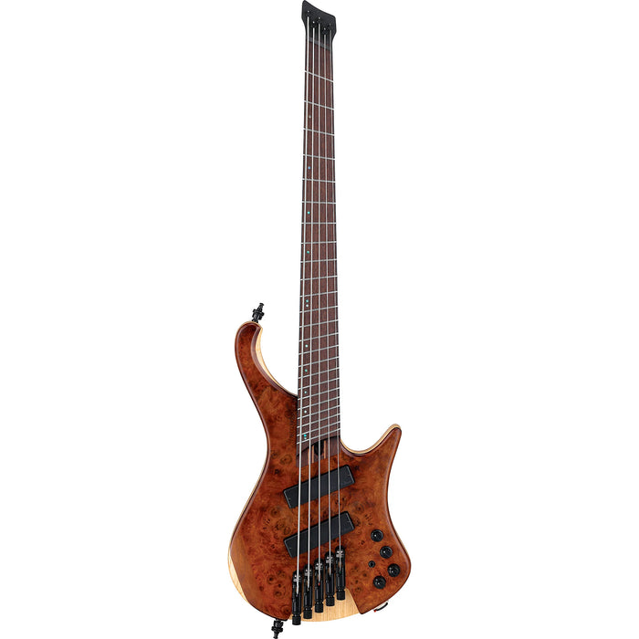 EHB1265MS 5-String Multiscale Bass Guitar, Right, Natural Mocha Low Gloss