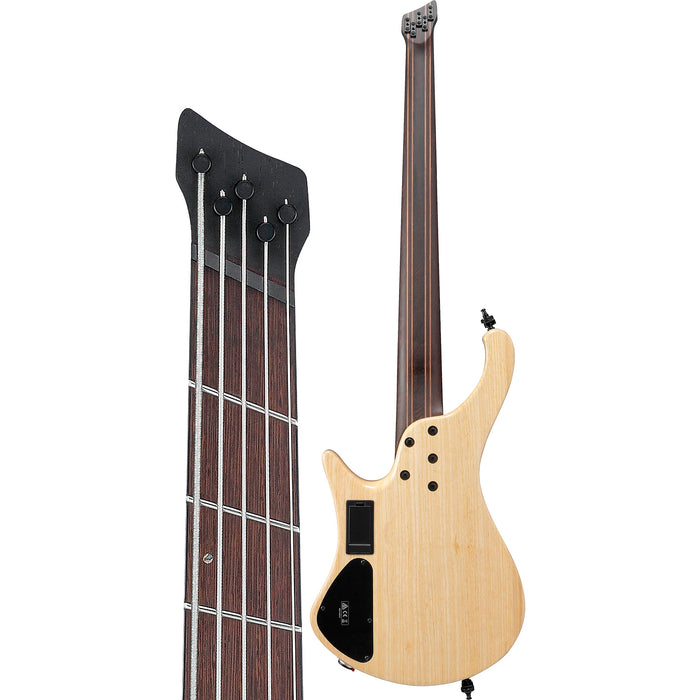 EHB1265MS 5-String Multiscale Bass Guitar, Right, Natural Mocha Low Gloss