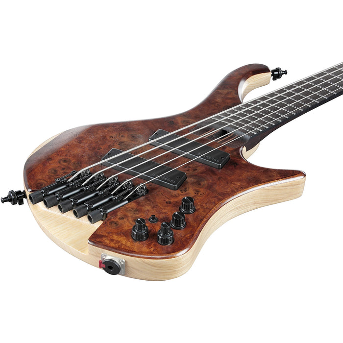 EHB1265MS 5-String Multiscale Bass Guitar, Right, Natural Mocha Low Gloss