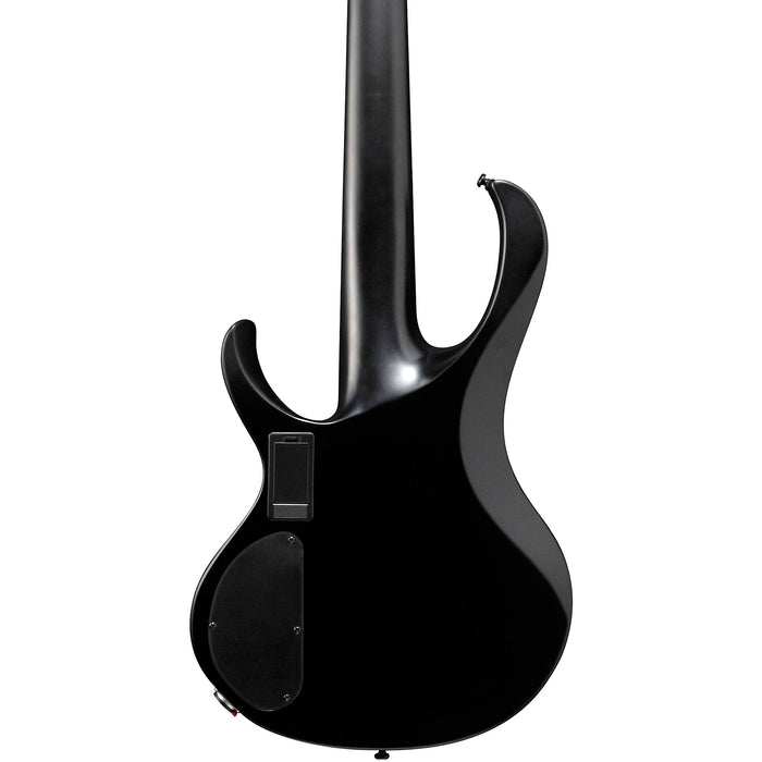 Iron Label BTB625EX 5-String Solidbody Electric Bass Guitar, Right, Black Flat