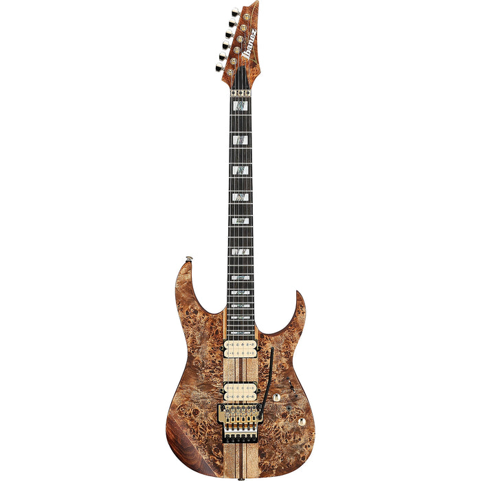 RG Premium RGT1220PB Solidbody Electric Guitar, Right, Antique Brown Stained