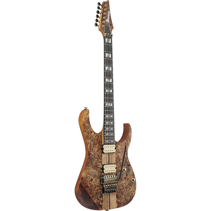 RG Premium RGT1220PB Solidbody Electric Guitar, Right, Antique Brown Stained