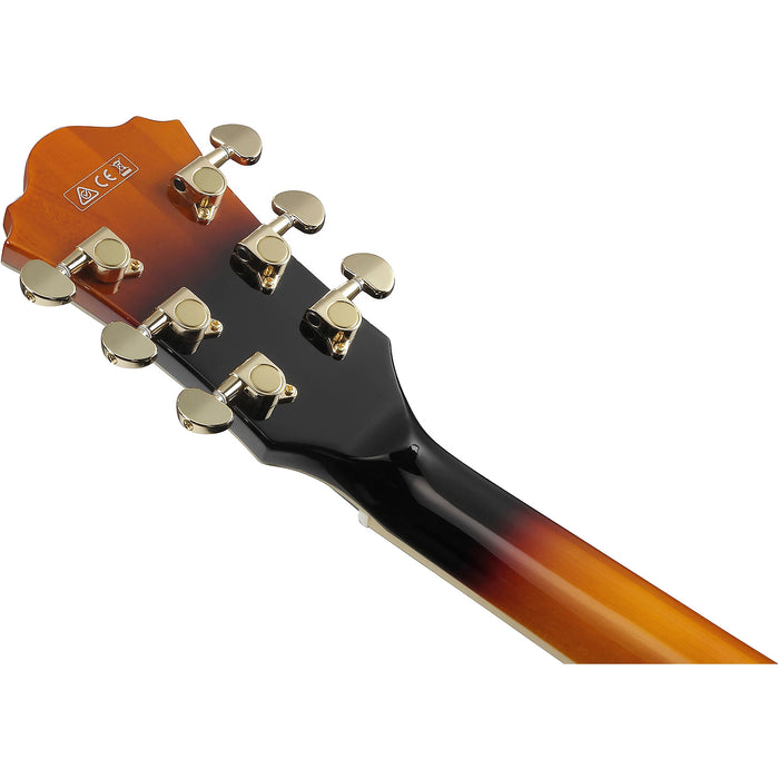 AS ArtStar AS113 Semi-Hollowbody Electric Guitar, Right-Handed, Brown Sunburst