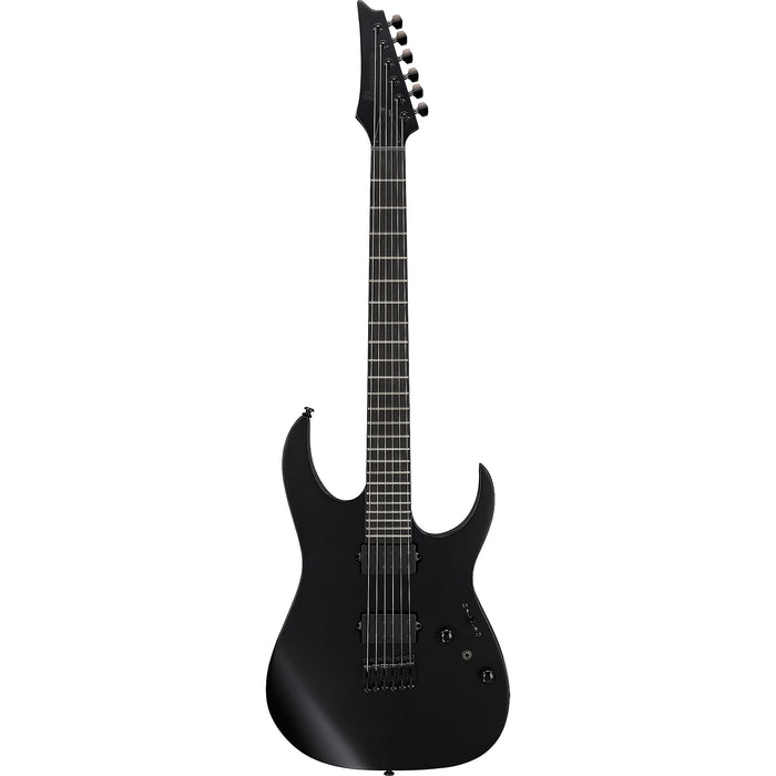 Iron Label RGRTB621 6-String Solidbody Electric Guitar, Right-Handed, Black Flat