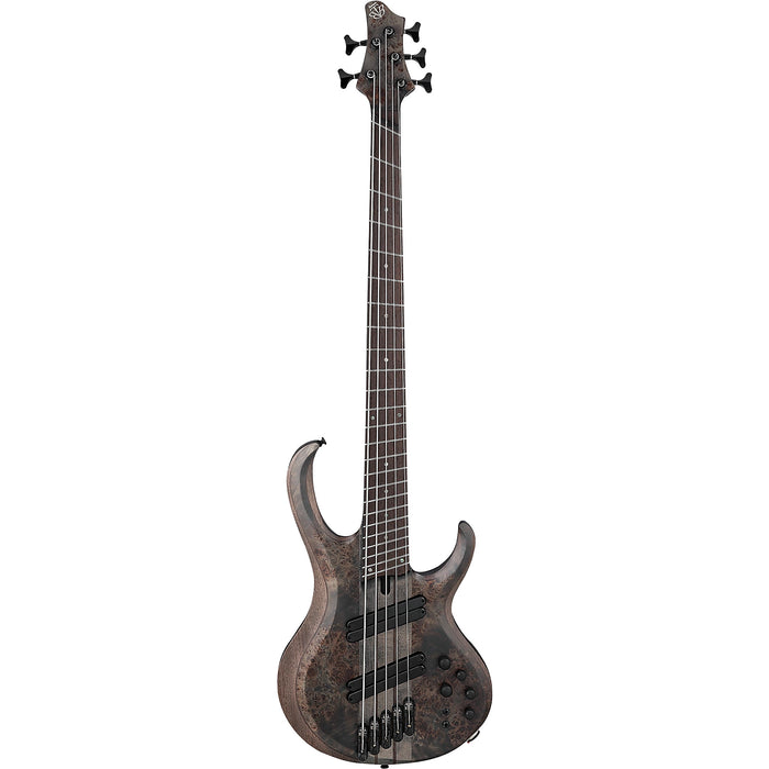 BTB805MS 5-String Multiscale Solidbody Bass Guitar, Right, Transparent Gray Flat